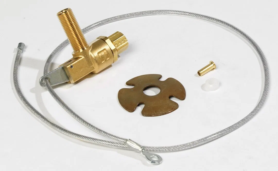 H00755NS – HADLEY HORNS Air Horn Control Valve, Manual Lanyard Valve